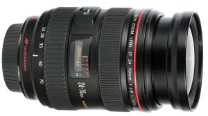 Como escolher lentes para câmera fotográfica - lente canon 24-70
