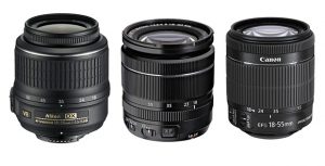 Como escolher lentes para câmera fotográfica - lente do kit