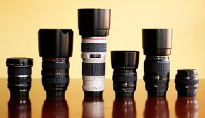 Como escolher lentes para câmera fotográfica - lentes canon